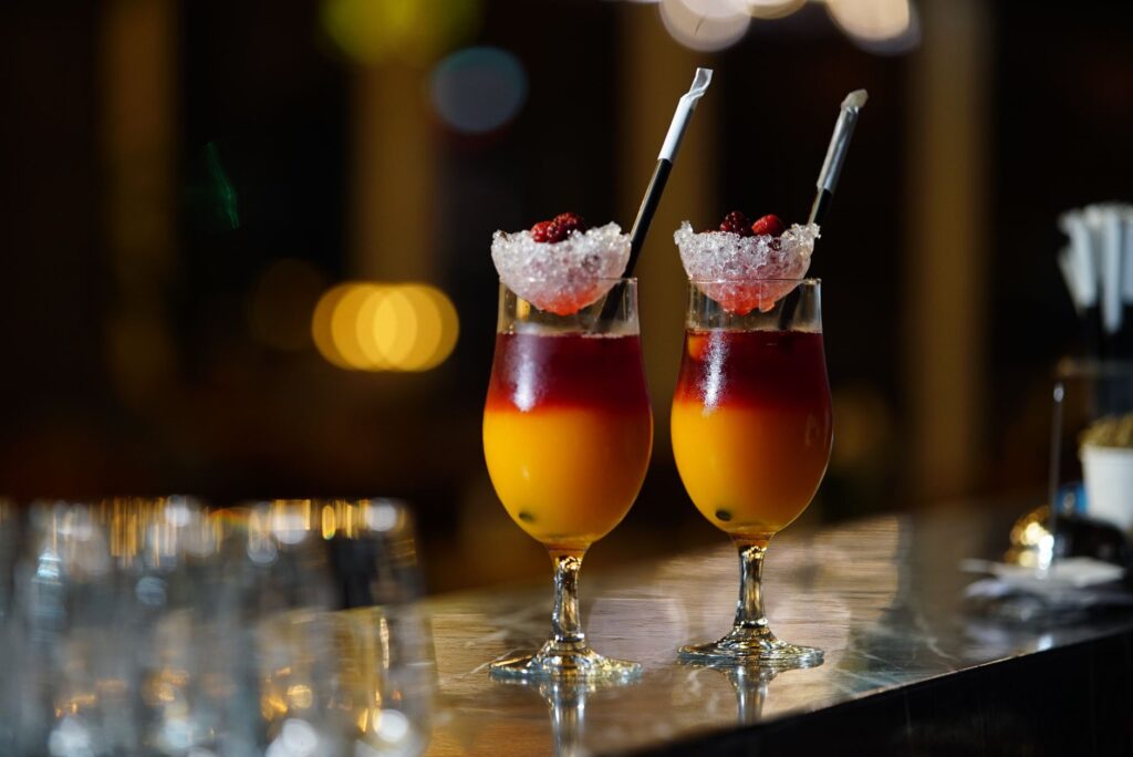 A glamorous cocktail served at a high-end club in Las Vegas. — Las Vegas nightclubs guide