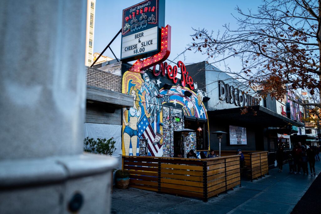 A vibrant street mural showcasing local artists in Las Vegas — local guide to Las Vegas