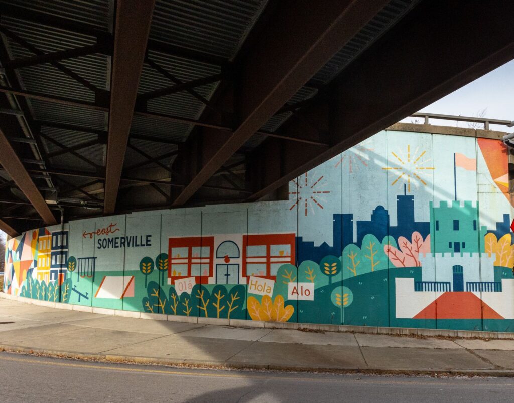 An artistic mural in the Arts District, illustrating the community's creative spirit. — unique attractions in Las Vegas