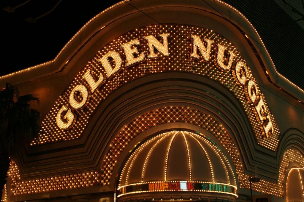 An exterior shot of a renowned Las Vegas buffet, emphasizing its grandeur. — best buffets in Las Vegas