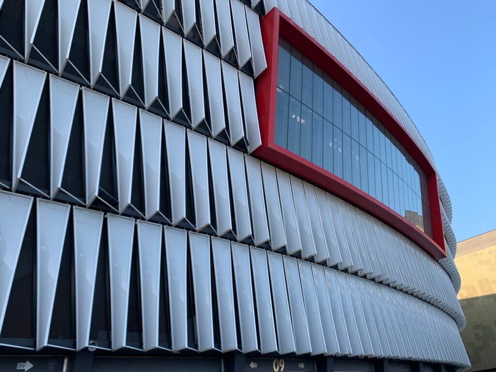 An exterior view of a new club opening in 2026, highlighting its unique design. — Vegas nightlife guide