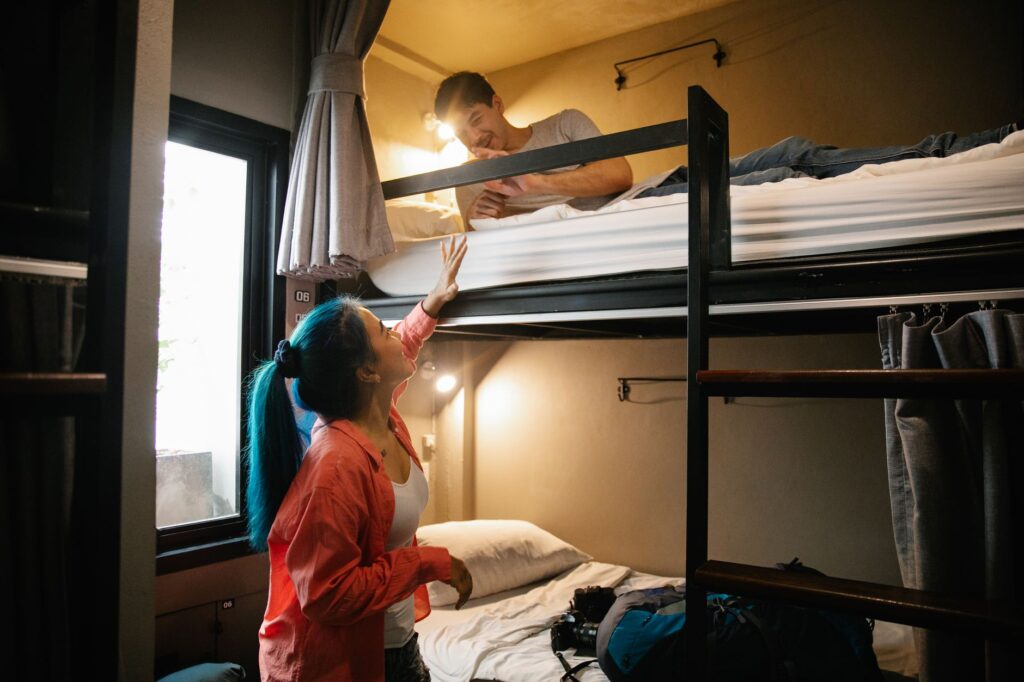 An image of a family enjoying their stay at a budget-friendly Vegas hotel — Vegas hotel deals