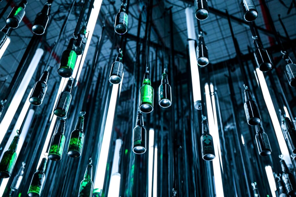 An interior shot of a high-energy nightclub showcasing its unique decor — Las Vegas nightlife guide