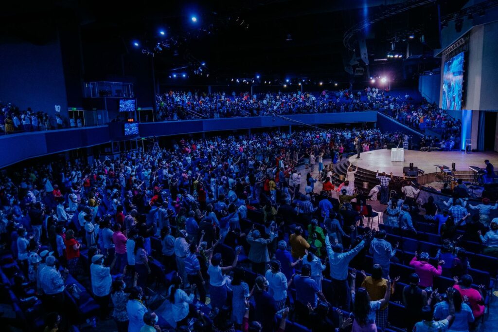 An interior shot of a renowned Las Vegas theater packed with enthusiastic attendees. — best shows in Las Vegas 2026