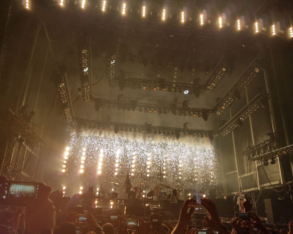 An outdoor concert scene featuring a local band performing at a no-cost Vegas event. — free events Las Vegas summer 2026