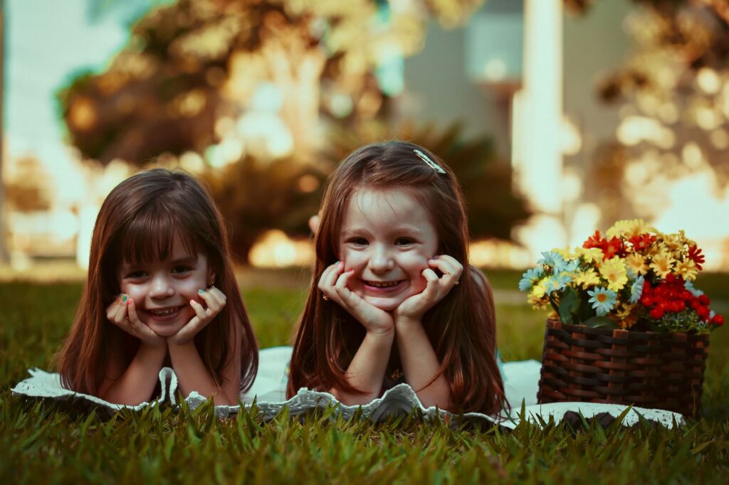 Kids playing at a park in Las Vegas, surrounded by nature and greenery. — family-friendly activities Las Vegas