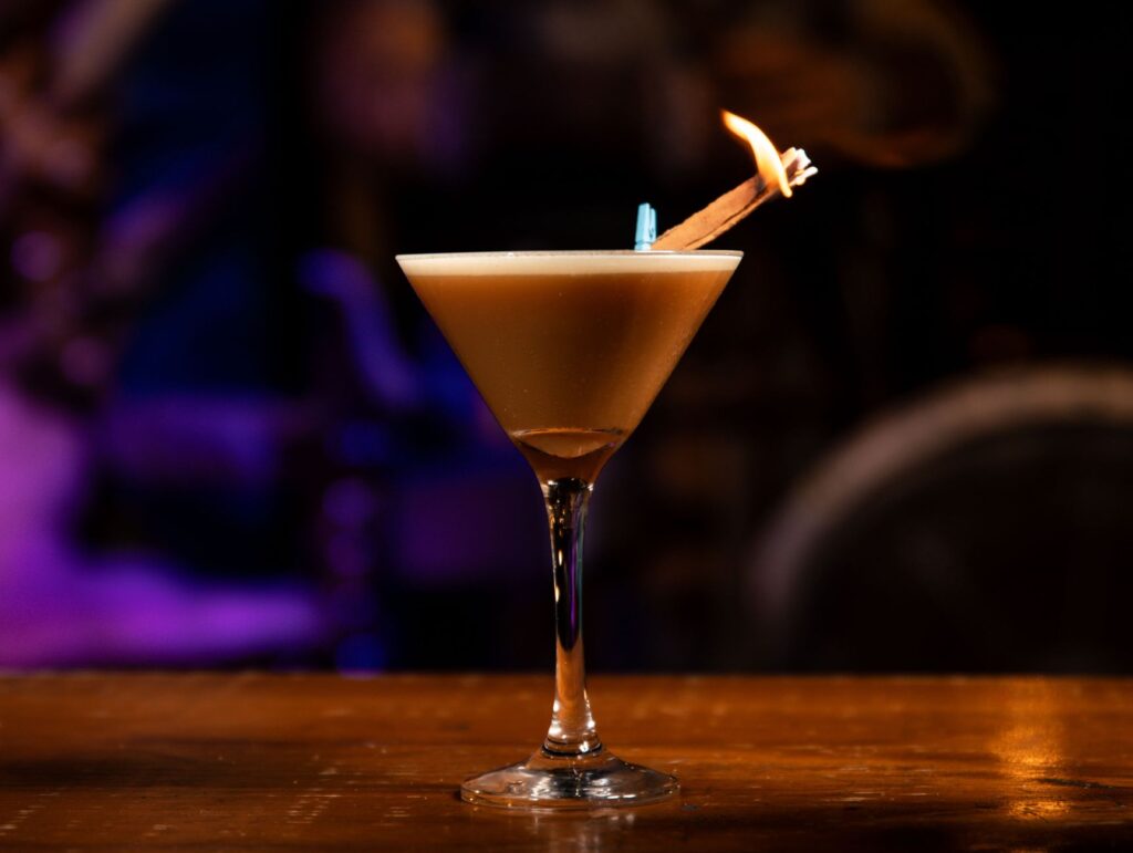 A close-up of a signature cocktail served at a popular nightclub in Las Vegas. — Las Vegas nightclubs guide