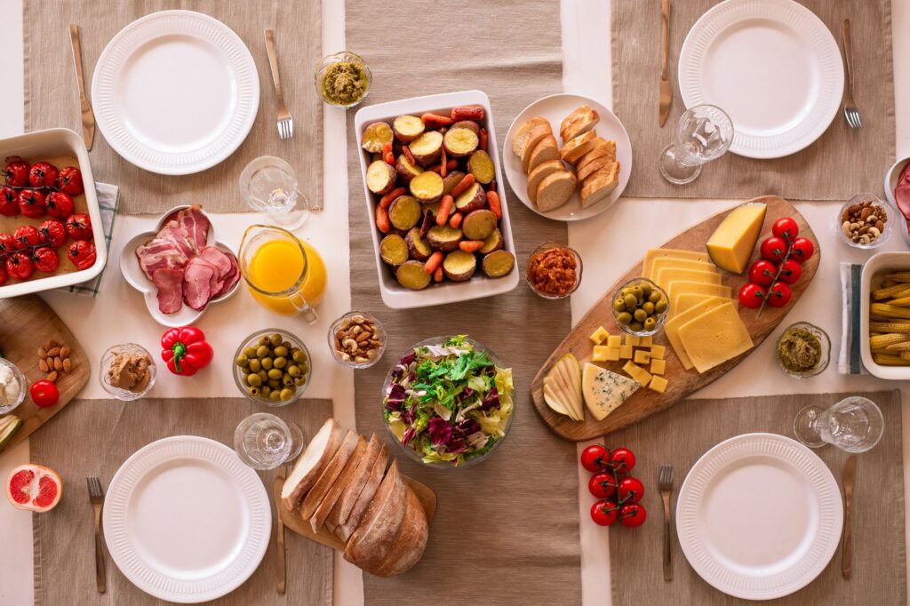 A family-friendly buffet setting at The Buffet at Excalibur — best buffets in Las Vegas