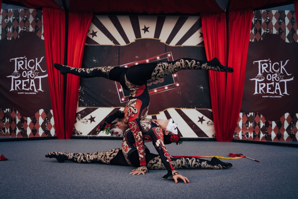A stunning Las Vegas show featuring acrobats and performers, showcasing evening entertainment. — Las Vegas nightlife tips
