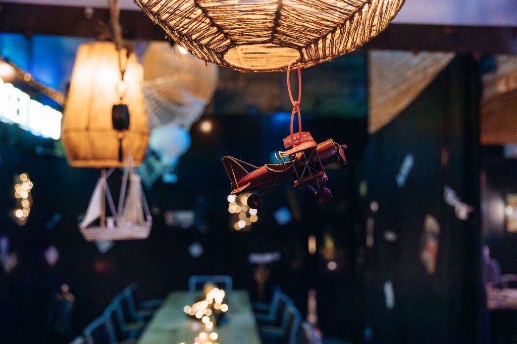 A themed bar showcasing unique decor and ambiance. — Las Vegas nightlife