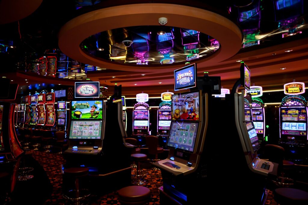 An overview of a casino floor, illustrating the variety of gaming options available. — Las Vegas casino tips