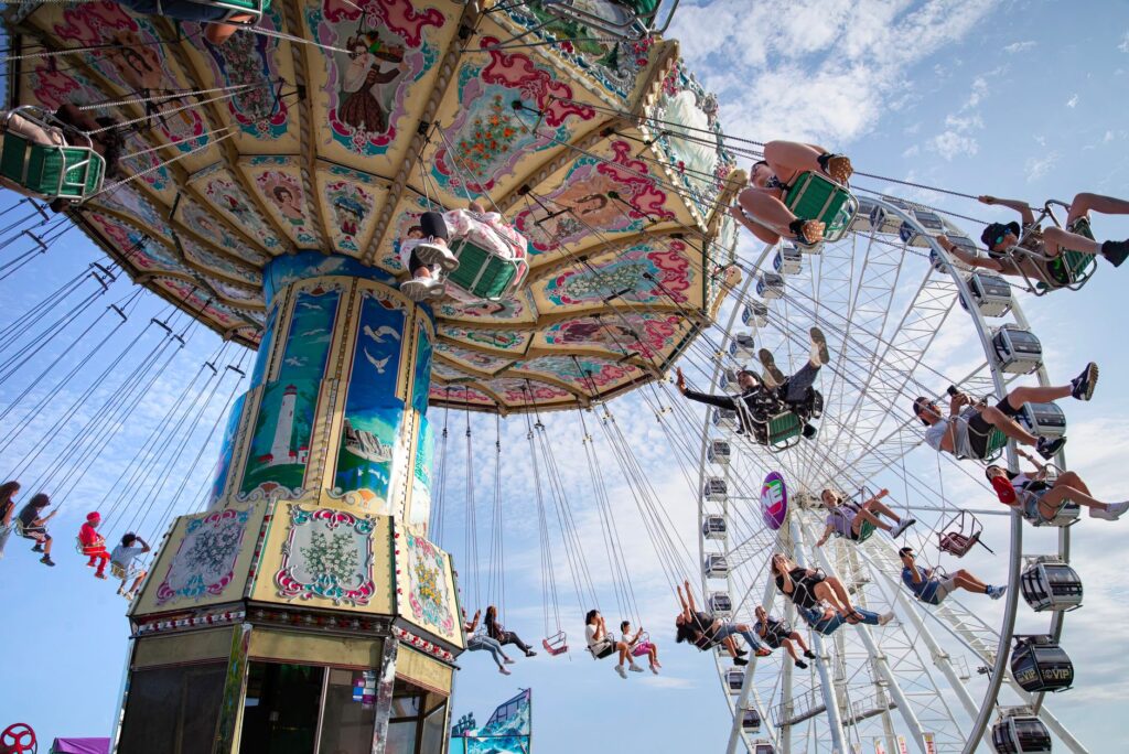 Families enjoying the outdoor attractions at Springs Preserve. — family activities Las Vegas
